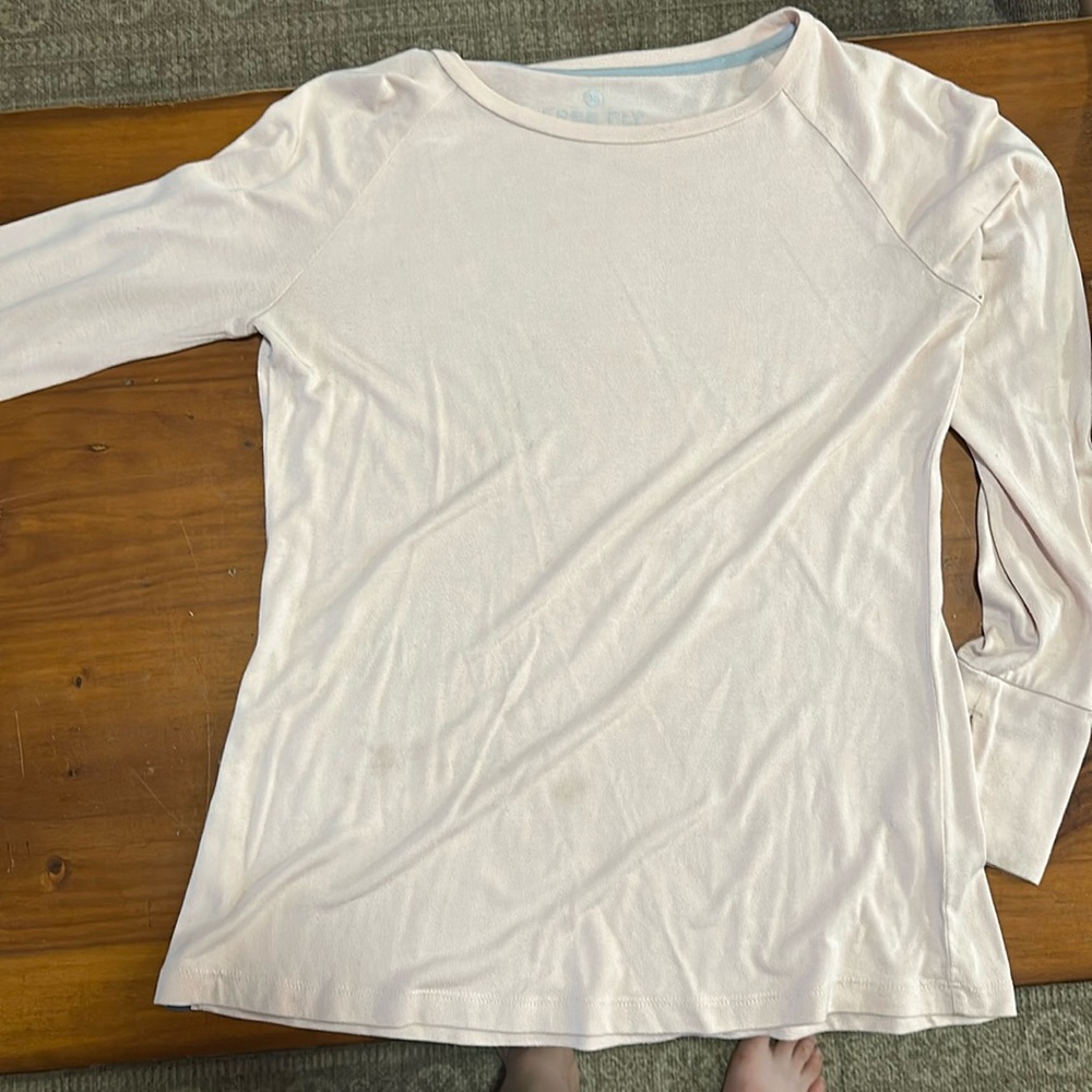 Free Fly - womens bamboo shade long sleeve - small